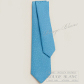 エルメス　ネクタイ　”ファソネ・マイヨン”　ブルーラック　シルク 【新品】HERMES Tie ”Faconnee Maillons” Bleu lac 【NEW】