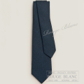エルメス　ネクタイ　”ニューH”　マリン　シルク 【新品】HERMES Tie ”Faconnee New H” Marine 【NEW】