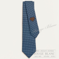 エルメス　ネクタイ　”H・ラヴ・ユー”　マリン×シエル×ブラン　シルク 【新品】HERMES Tie  ”H love you” Marine×Ciel×Blanc 【NEW】