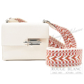 エルメス　ヴェルー　ミニ　ストラップ　サングル　ナタ　シェーヴル　シルバー金具 【新品】HERMES Verrou Mini Strap Sangle Nata Chevre Buckle Silver【NEW】