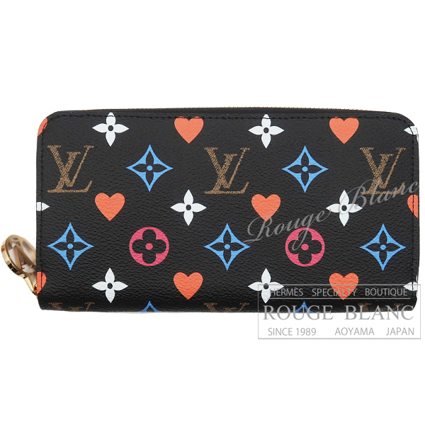 ルイヴィトン　ジッピーウォレット　ラウンドファスナー　ゲームオンジッピー　ブラック　ハート　M80323　長財布 【新品】 Louis Vuitton Long wallet 【NEW】