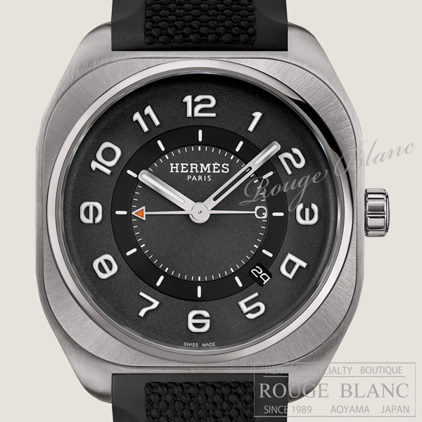 エルメス　H08　42mm　腕時計　メンズ　黒　ブラック　チタン　【新品】