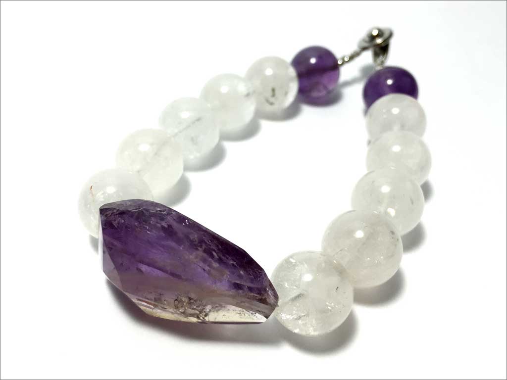 アメトリン&水晶