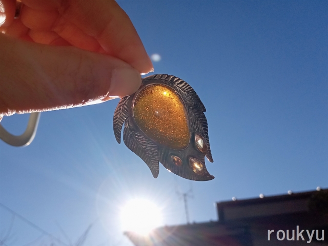 ブラウンアンダラ ペンダントトップ