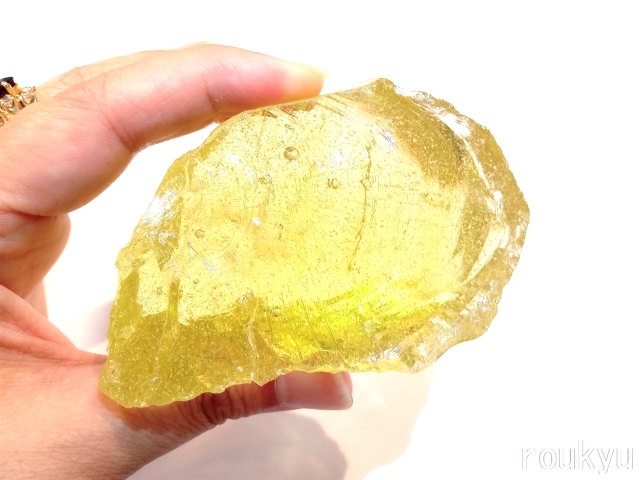 アンダラ・クリスタル （イエロー・228.0g） 【AC24YE004-t】