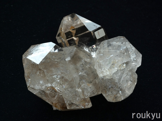 夢の実現　ハーキマーダイヤモンド原石　207g　大きなイシス　新品未使用 ハーキマーダイヤモンド原石【Herkimer24-004】