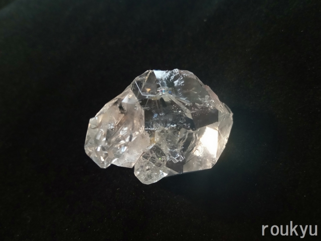 夢の実現　ハーキマーダイヤモンド原石　207g　大きなイシス　新品未使用 ハーキマーダイヤモンド原石【Herkimer24-004】