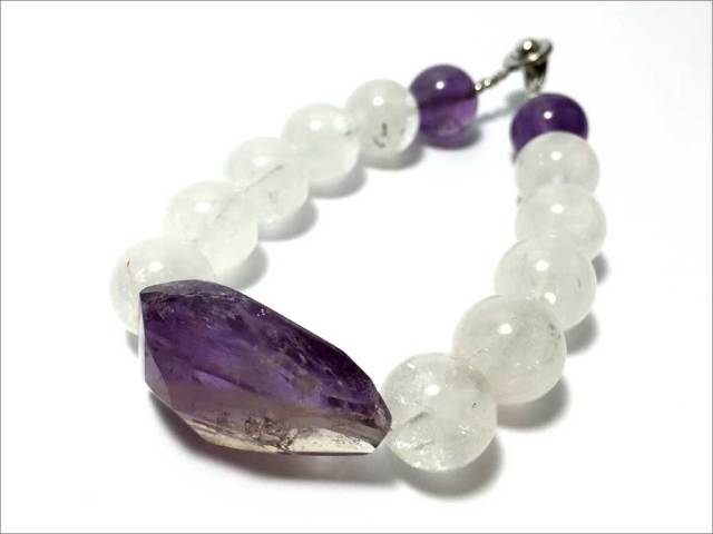 アメトリン&水晶