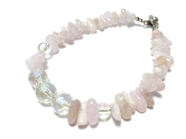 レインボーオーラ&ローズクォーツ 【PB141201052】