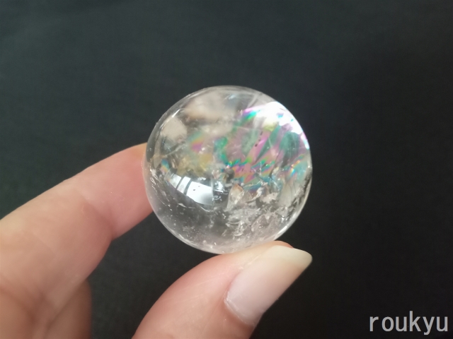 まる　2点　水晶 theory xyz 天然水晶 無垢 丸玉 最高級 甲府研磨 水晶玉 天然