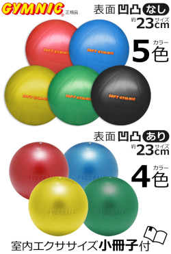 ギムニク社正規品 ニューソフトギムニク（５色）・ソフトギムニク（４色）最大直径約23cm 【お家トレーニング】