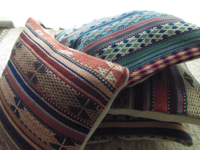 【トルコ】キリムのクッションカバー　ZA634