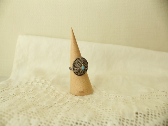 真鍮の指輪（半球型） AC346