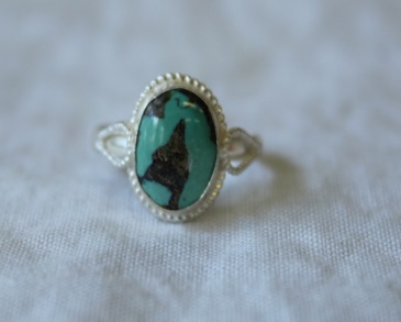 ペルシャ産ターコイズ・リング AC356