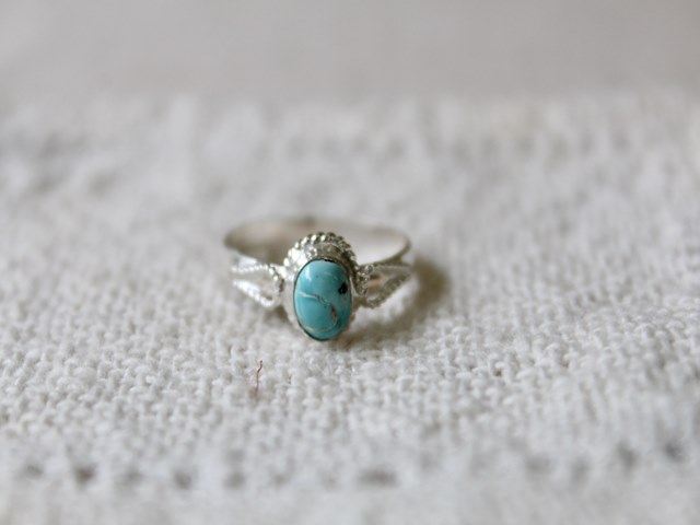 ペルシャ産ターコイズ・リング AC554