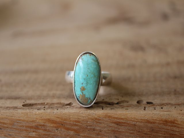 ペルシャ産ターコイズ・リング AC564