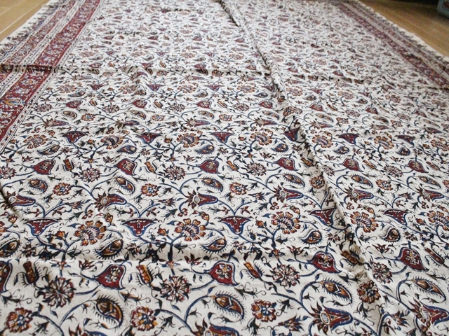 更紗　長方形クロス・大　(200cm×150cm) ZA015