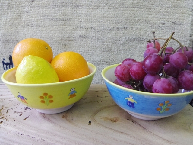 【ギャッベ食器シリーズ】ボール（中）　ZA205