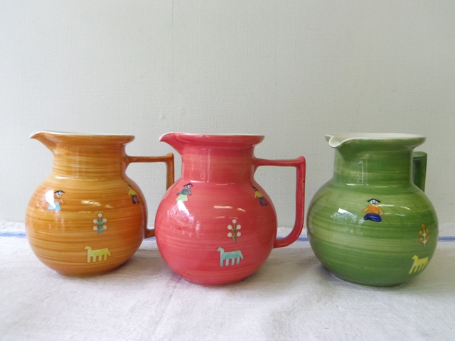 【ギャッベ食器シリーズ】ピッチャー（大）　ZA212