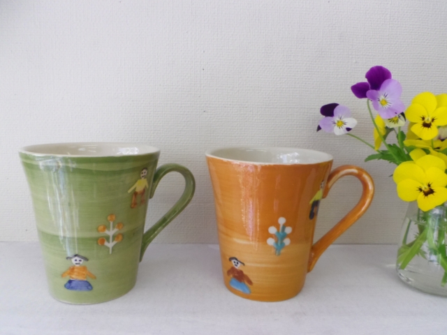 【ギャッベ食器シリーズ】マグカップ　ZA221