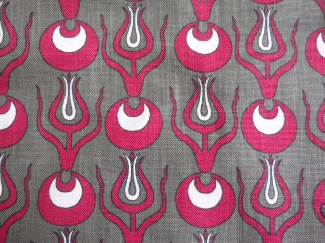 トルコ製 チューリップ柄】さらさらコットンクッションカバー 605