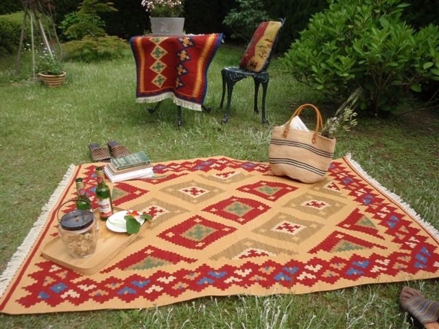 キリム　（ラグサイズ中 157×106cm）　6065