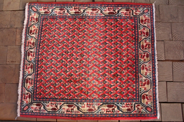 サラバンド絨毯（玄関マットサイズ中）　3395