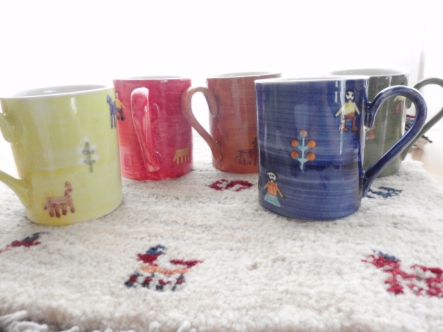 【ギャッベ食器シリーズ】マグカップ　ZA200