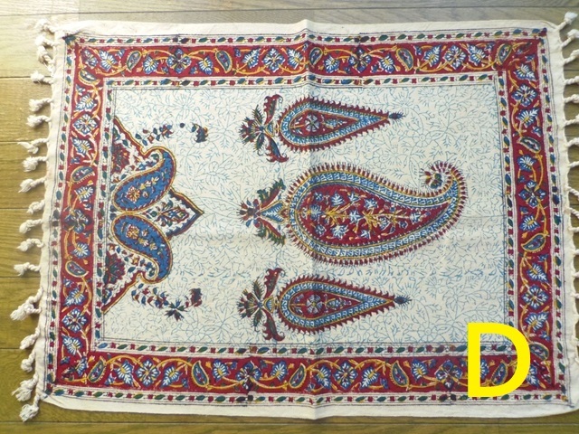 更紗 ランチョンマット (60cm×40cm) ZA009