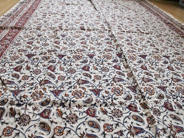 更紗　長方形クロス・大　(200cm×150cm) ZA015