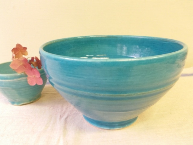 ペルシャ青釉 ボウル（特大） ZA256