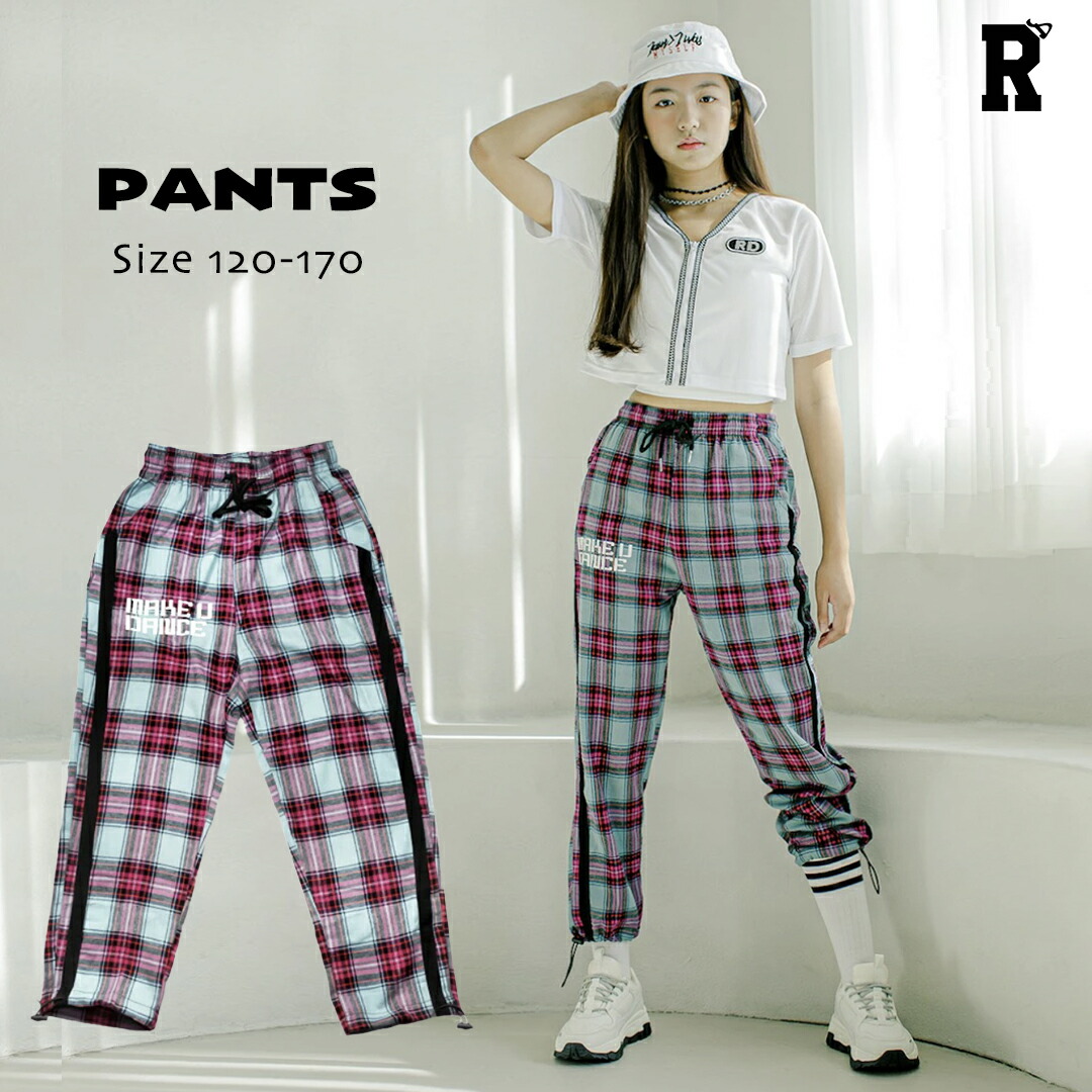 【当日発送対象】50%off【パンツ/在庫処分セール】RD 20 K-POP STYLE PLAID PANTS [商品番号: 1013]