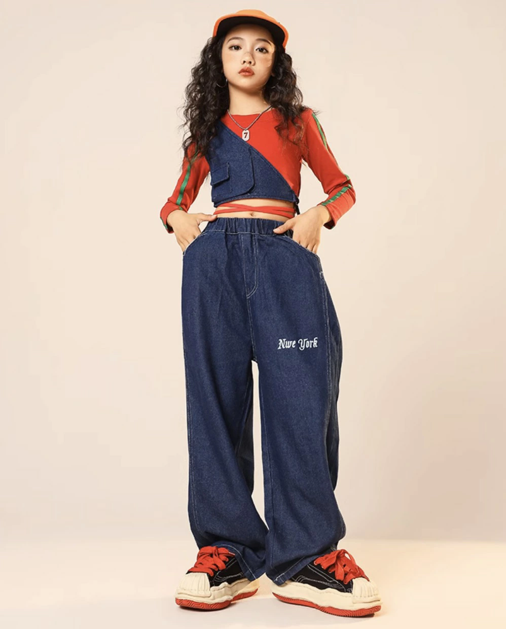 ガールズデニムセット [商品番号: 2222]