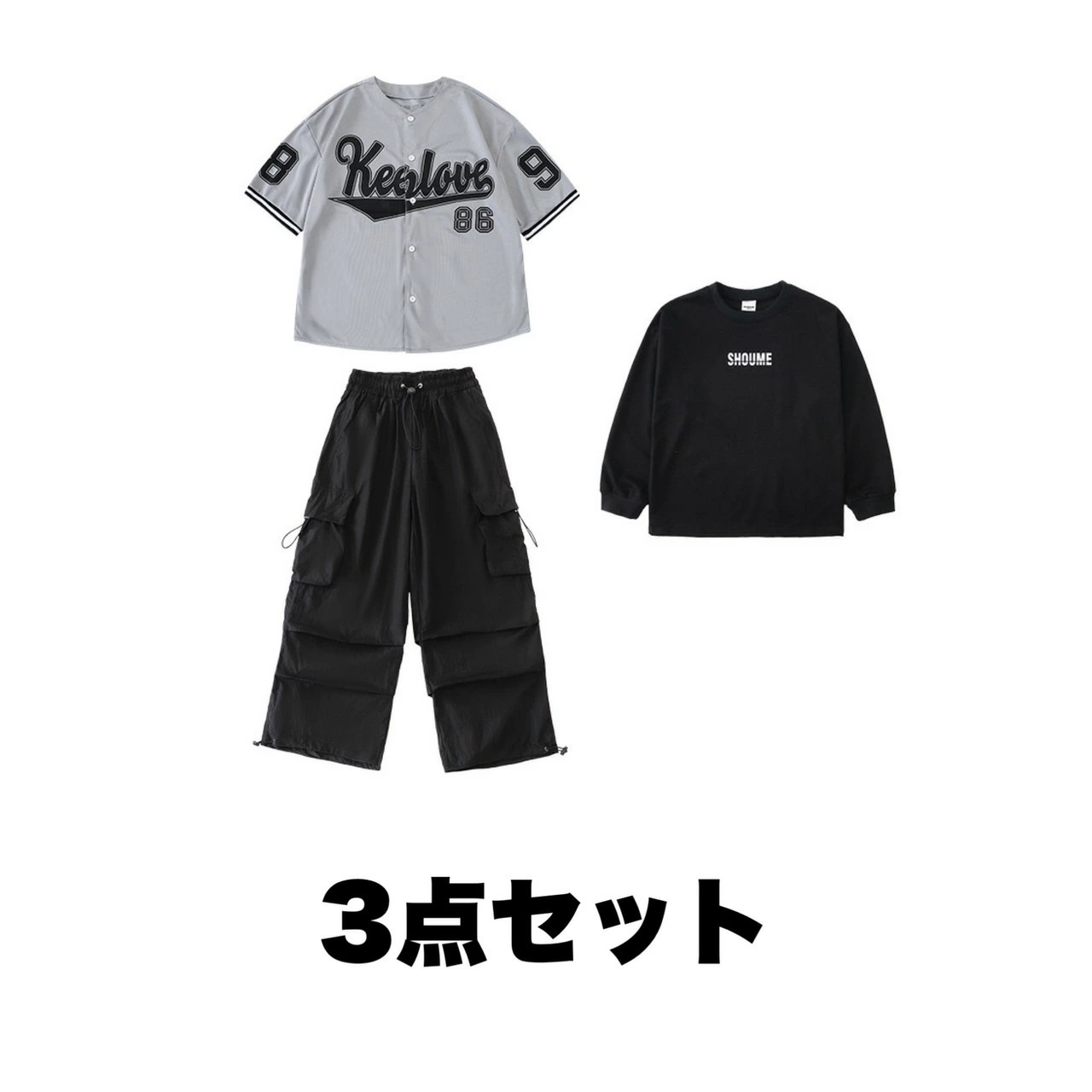 キッズ ダンス衣装 セットアップ hiphop アニメーション |【公式