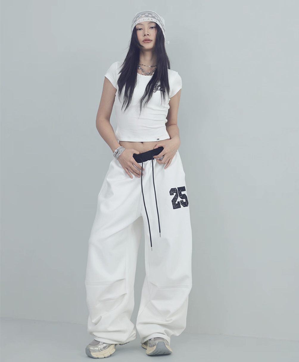 XUP wide pants white Sサイズ エアロビクス ダンス レディース スウェットパンツ ワイド hiphop カラー|【公式