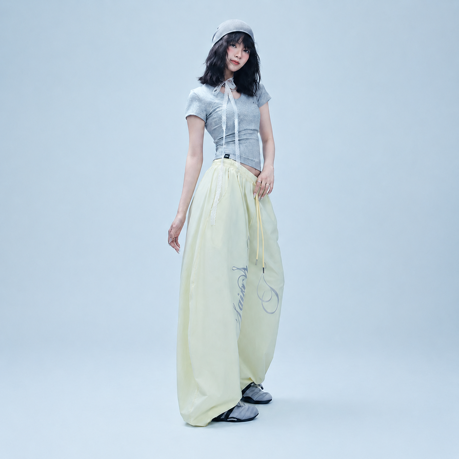 レディース ワイドパンツ ダンス ロゴ ヒップホップ|【公式】Royal