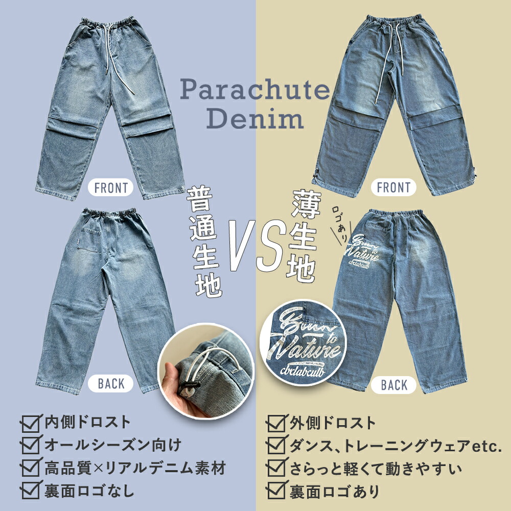 レディース ジーンズ・デニムパンツ パラシュート |【公式】Royal
