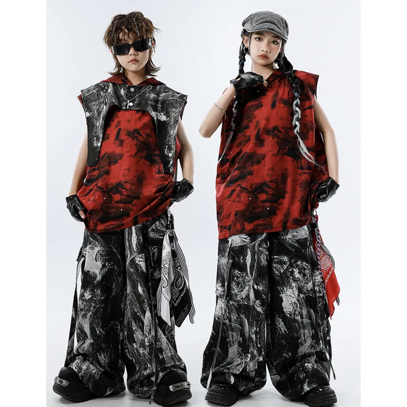 ダンス衣装 キッズ ヒップホップ セットアップ