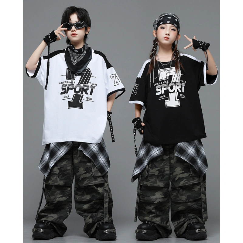 迷彩パンツ ヒップホップ ダンス衣装  [商品番号: 2640]