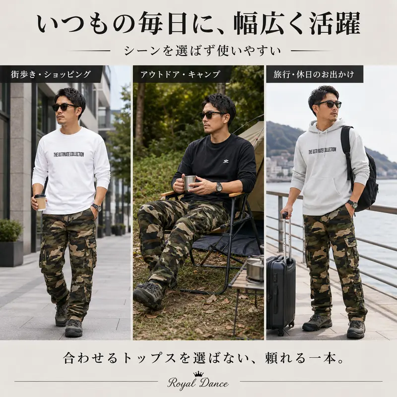 Balance Artist スノーボードウェア ジャケット、ラインカーゴパンツ 綿100％・全10色・S〜6XL対応。収納力に優れた8ポケットメンズカーゴ
