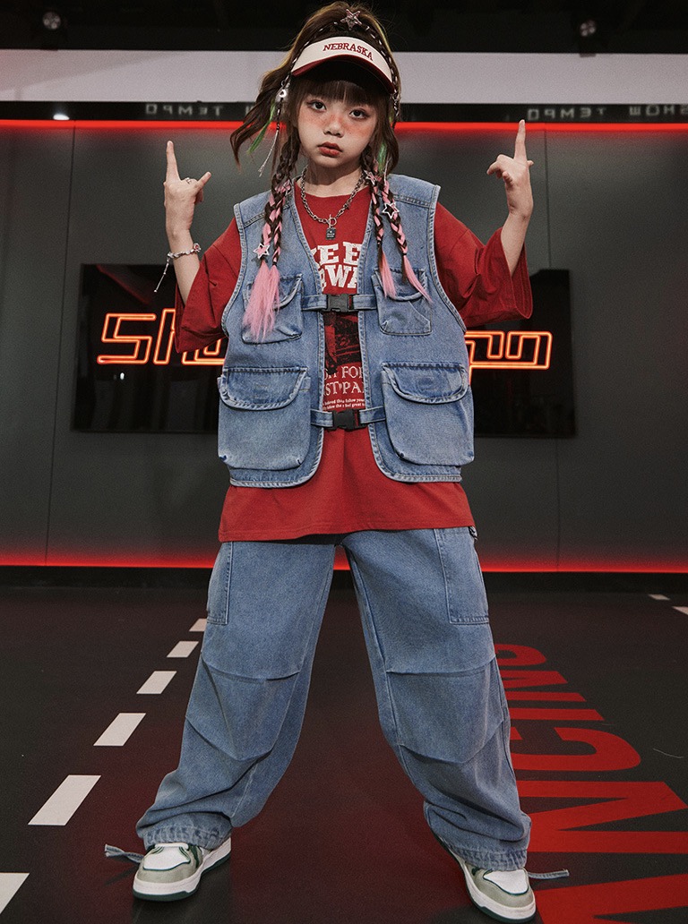 キッズ ダンス衣装 セットアップ ヒップホップ ロッキン |【公式