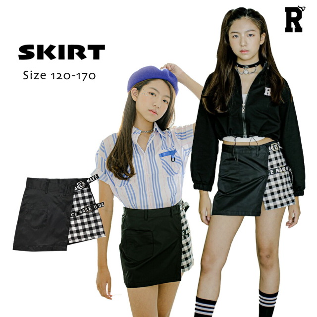 【当日発送対象】50%off【スカート/在庫処分セール】RD 20 K-POP STYLE BLACK SKIRT [商品番号: 1010]