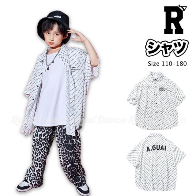 【トップス】AGUAI HIPHOP WHITE SHIRTS [商品番号: 1056]