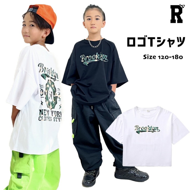 【当日発送対象】【トップス】BrooklynロゴTシャツ [商品番号: 2079]