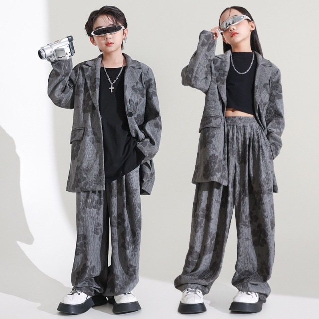 ベリーダンス セットアップ グレー シルバー Amazon.co.jp: シルバー キッズダンス衣装 セットアップ 女の子