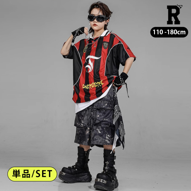 ヒップホップ  キッズダンス衣装 [商品番号: 2477]