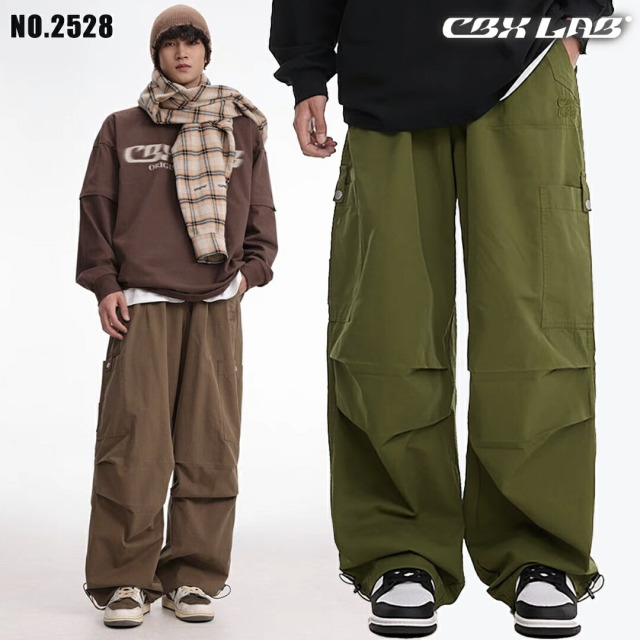 【CBX LAB】MENS WIDE BAGGY PANTS (6 Colors) [商品番号: 2528]