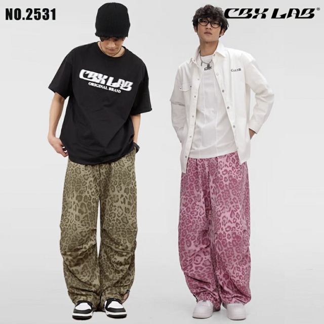 【CBX LAB】MENS LEOPARD PANTS (2 Colors) [商品番号: 2531]