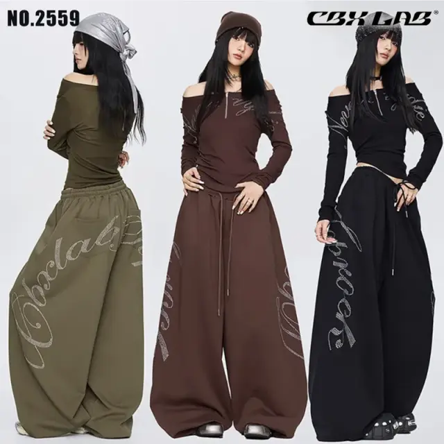 【CBX LAB】WIDE DANCE PANTS (3 Colors)
