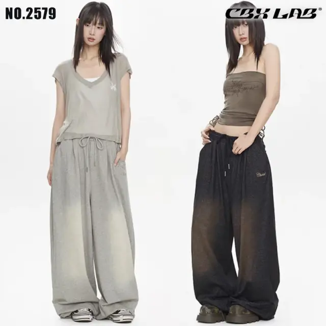 【CBX LAB】HIPHOP SWEAT PANTS (2 Colors) [商品番号: 2579]